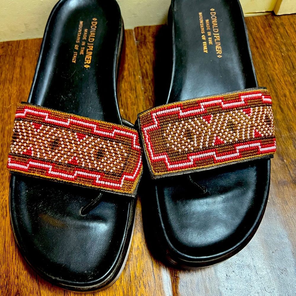 Donald J. Pliner Beaded Fifi